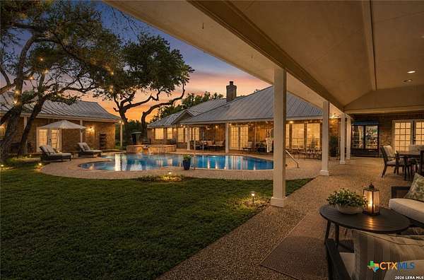 5.23 Acres of Land with Home for Sale in Spring Branch, Texas