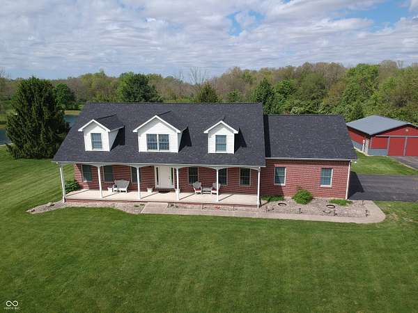 4.65 Acres of Land with Home for Sale in Greensburg, Indiana