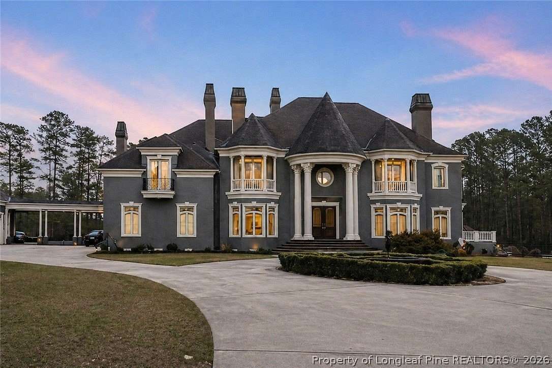 9.77 Acres of Land with Home for Sale in Fayetteville, North Carolina