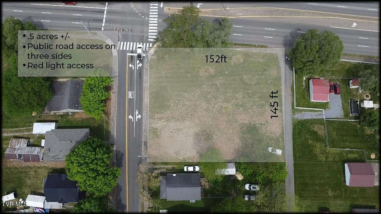 0.45 Acres of Commercial Land for Sale in Kingsport, Tennessee