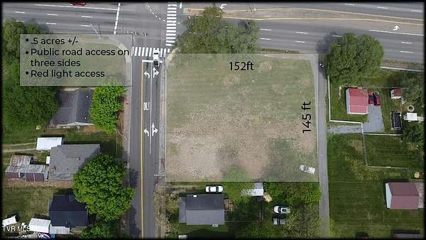 0.45 Acres of Commercial Land for Sale in Kingsport, Tennessee