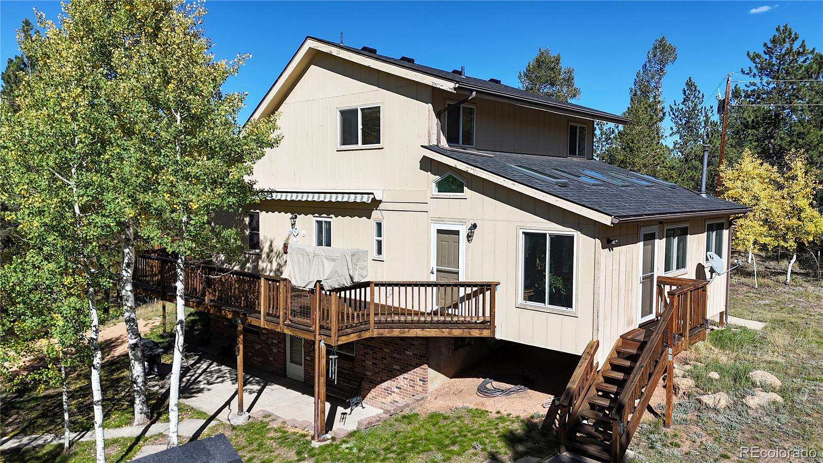 3.4 Acres of Land with Home for Sale in Bailey, Colorado