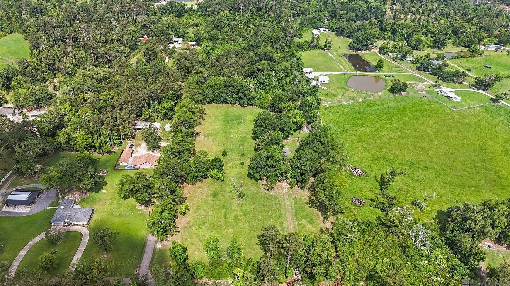 17.2 Acres of Land with Home for Sale in Albany, Louisiana