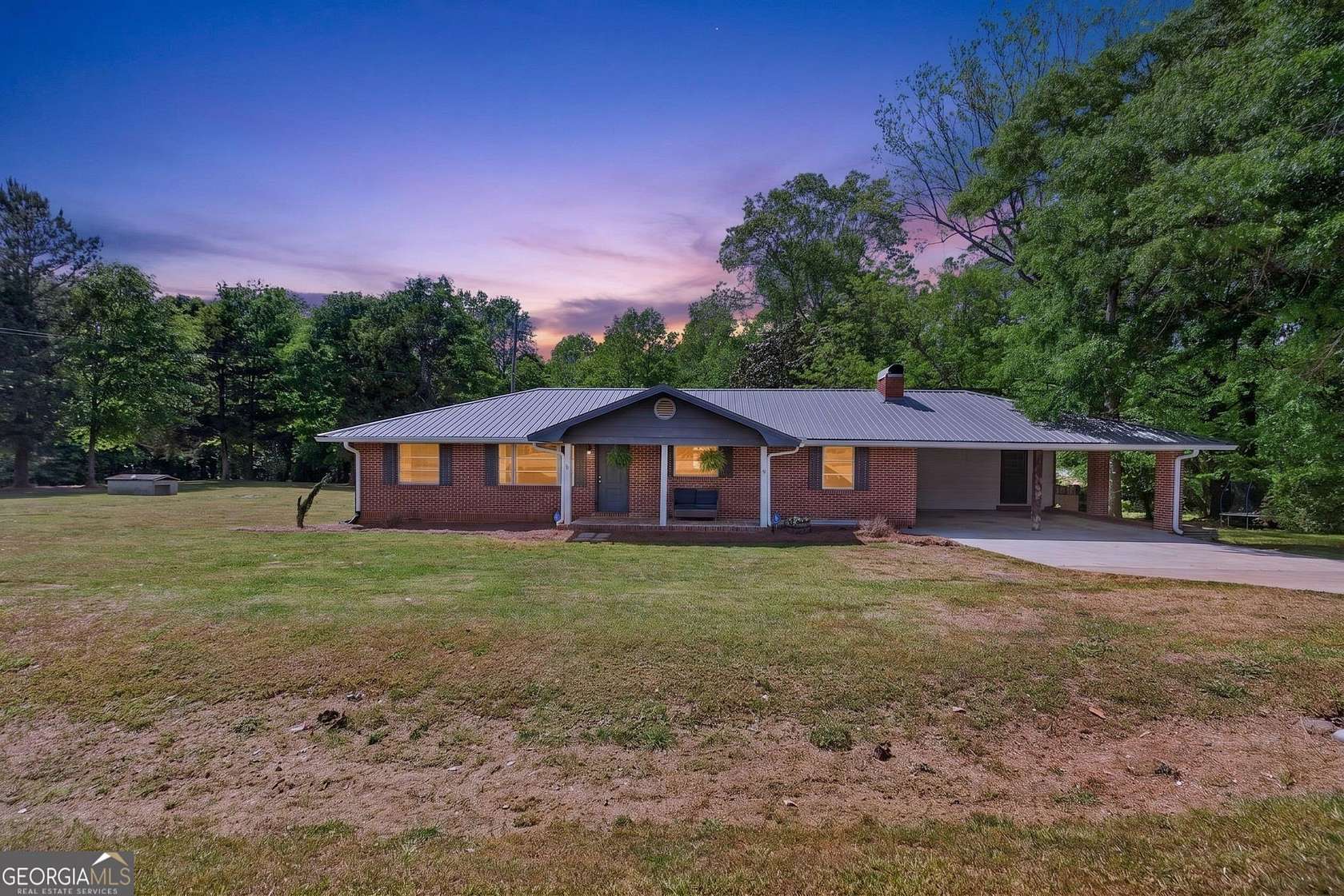 5.65 Acres of Land with Home for Sale in Bowdon, Georgia