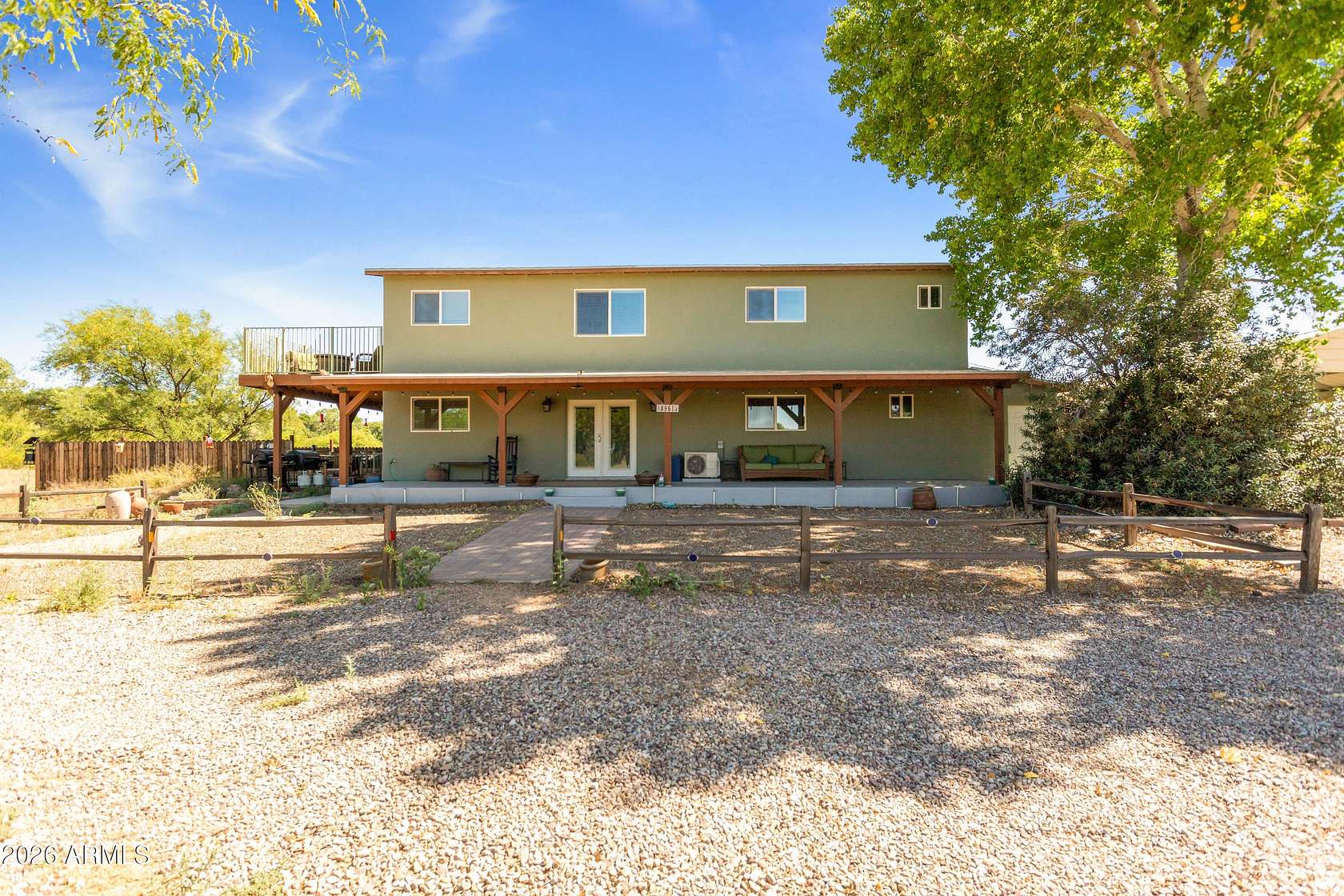 4.9 Acres of Land with Home for Sale in Hereford, Arizona