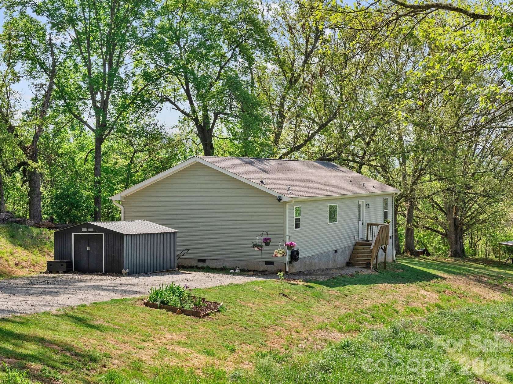 4.38 Acres of Land with Home for Sale in Mars Hill, North Carolina