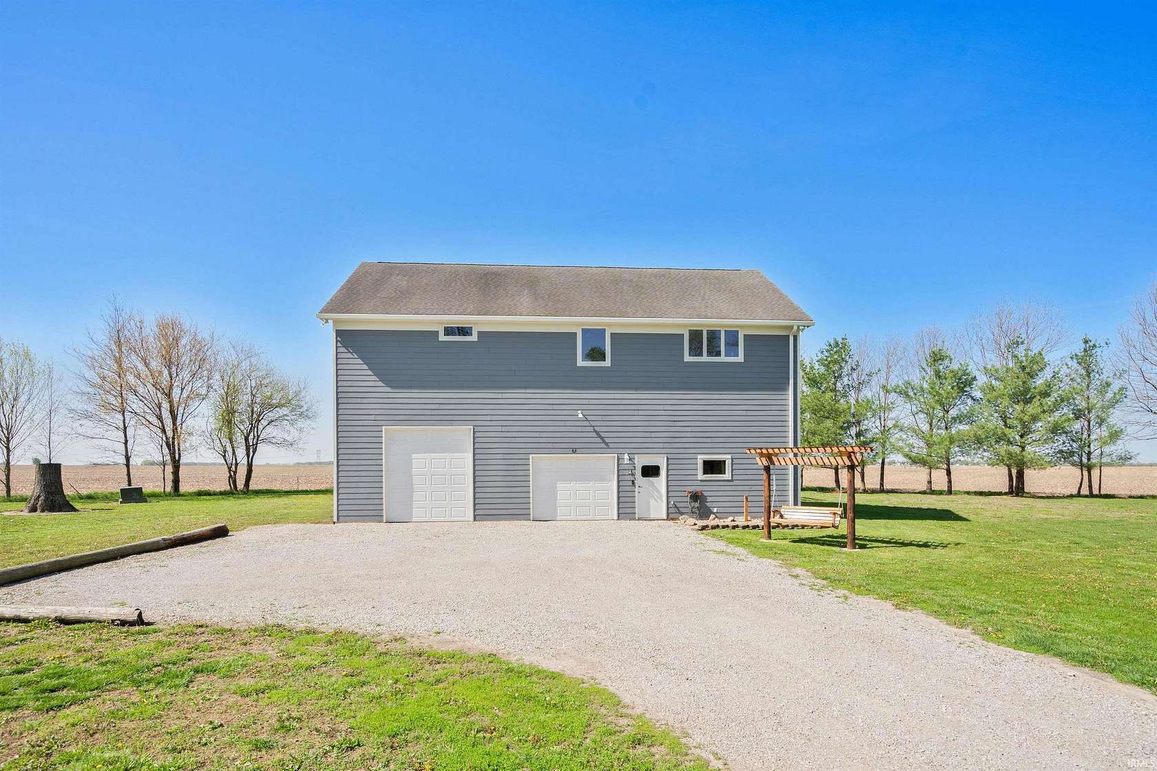 4 Acres of Land with Home for Sale in Galveston, Indiana