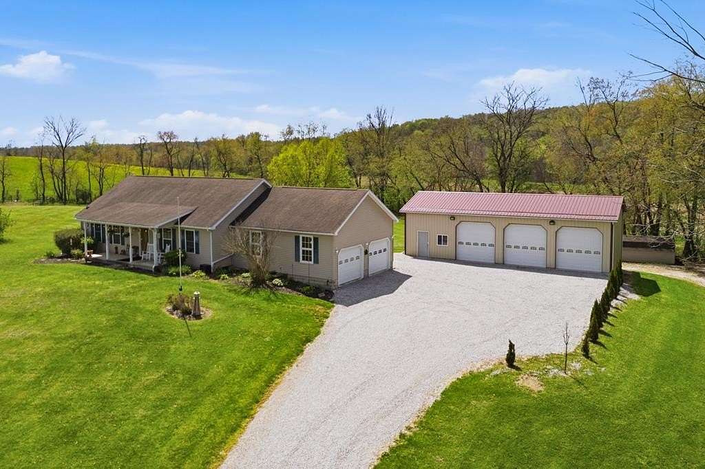 3.3 Acres of Land with Home for Sale in Howard, Ohio