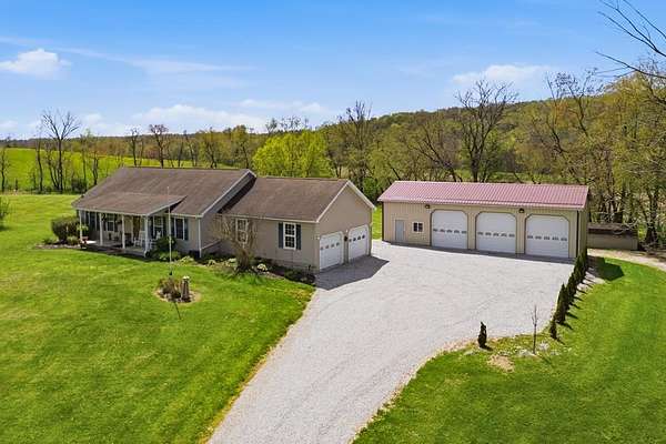 3.3 Acres of Land with Home for Sale in Howard, Ohio