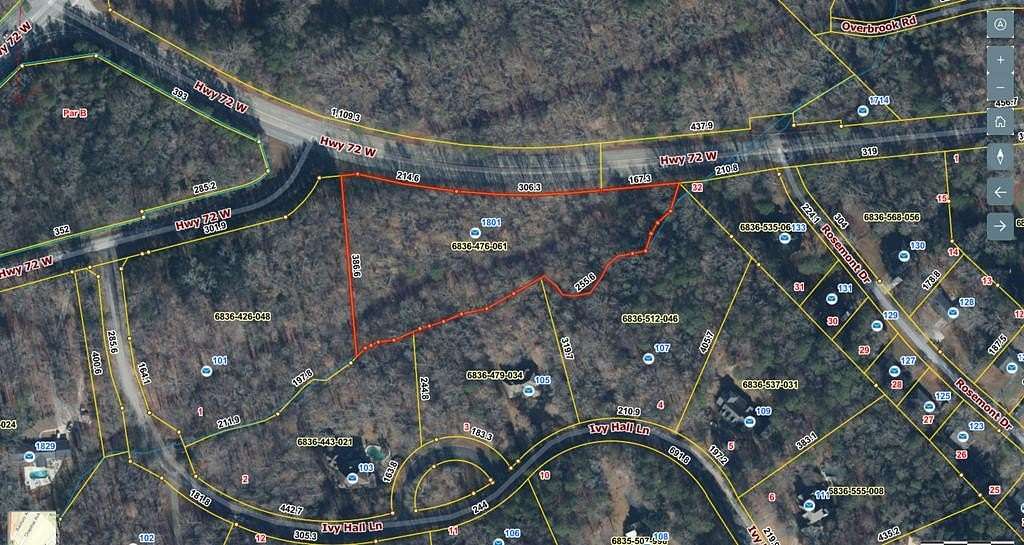 3.69 Acres of Residential Land for Sale in Greenwood, South Carolina