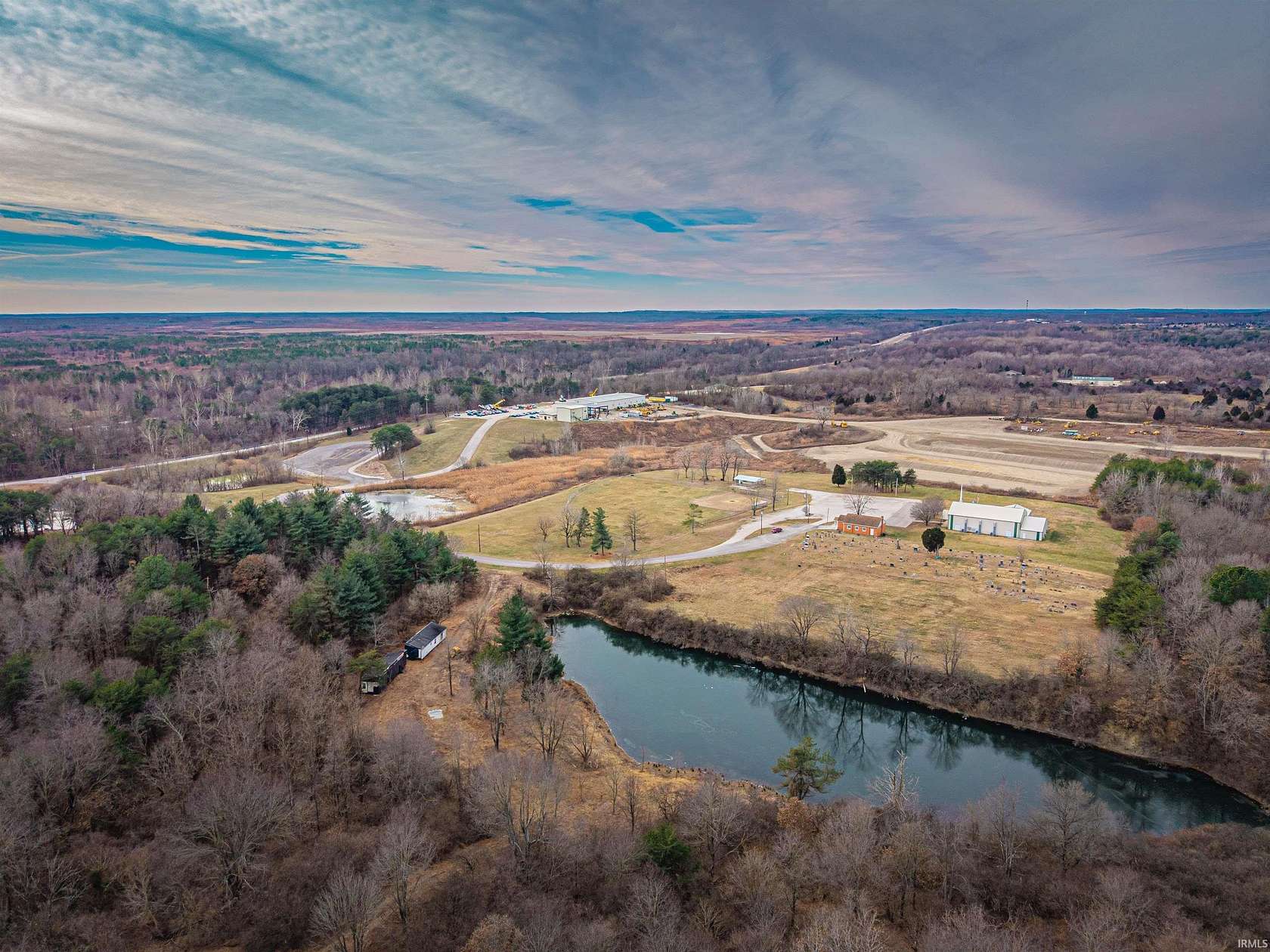 26.7 Acres of Recreational & Residential Land for Sale in Lynnville, Indiana