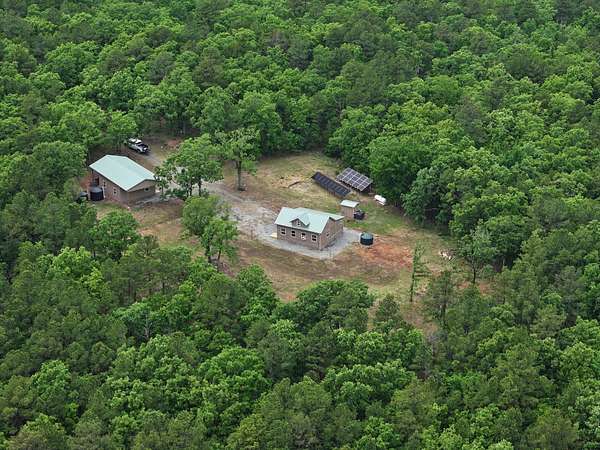 10 Acres of Land with Home for Sale in Wister, Oklahoma