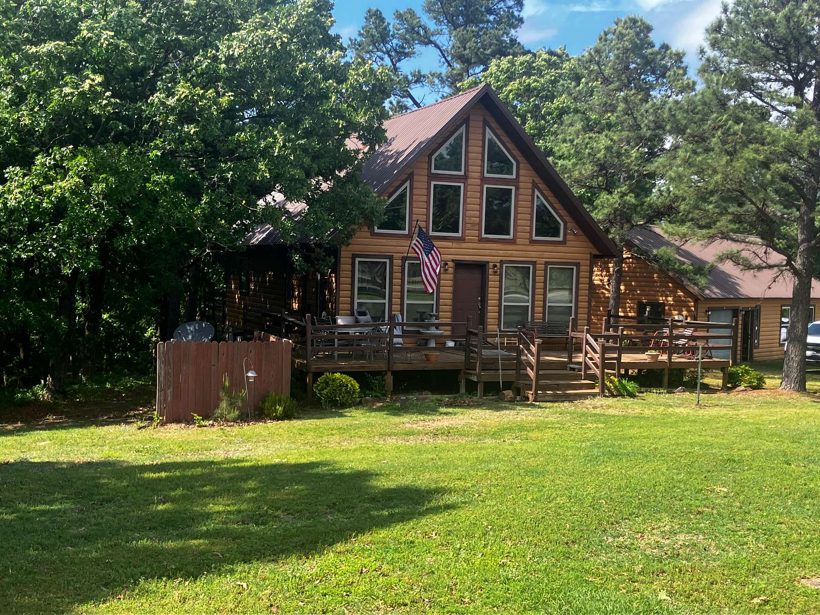 5.66 Acres of Land with Home for Sale in Shady Point, Oklahoma