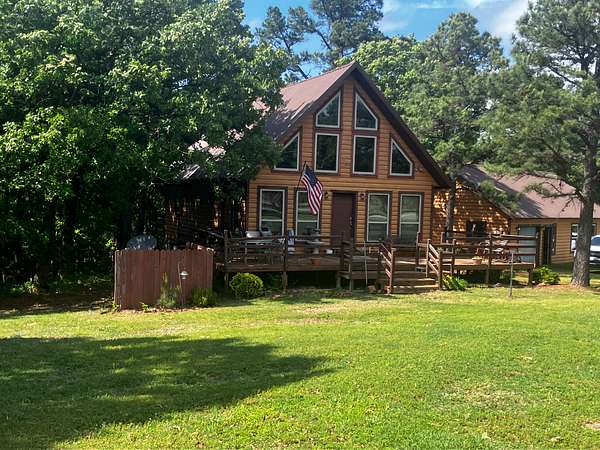 5.66 Acres of Land with Home for Sale in Shady Point, Oklahoma