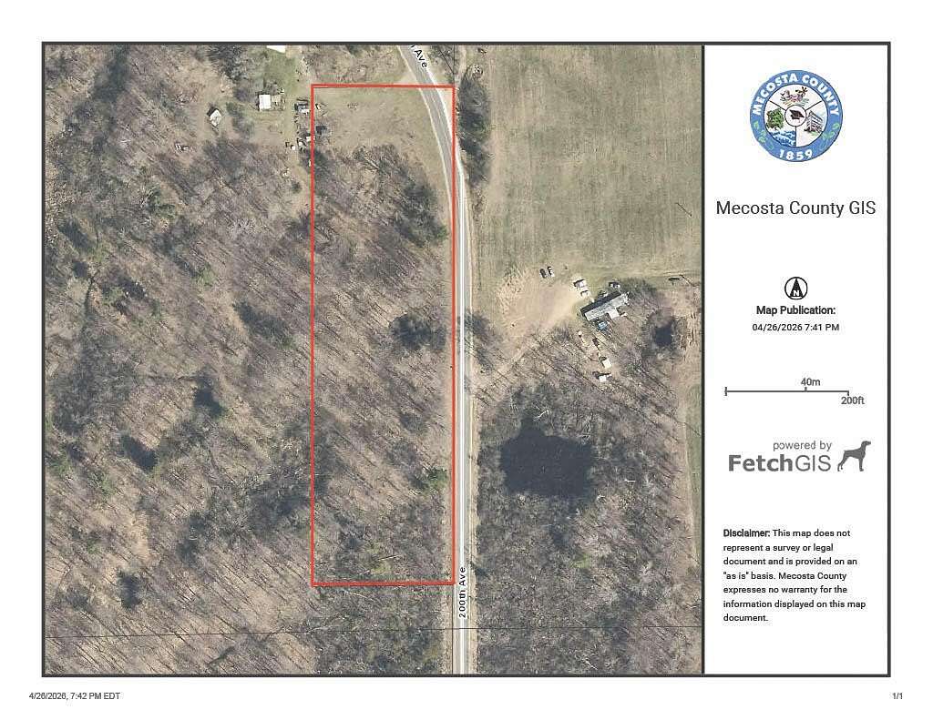 3.82 Acres of Land for Sale in Morley, Michigan