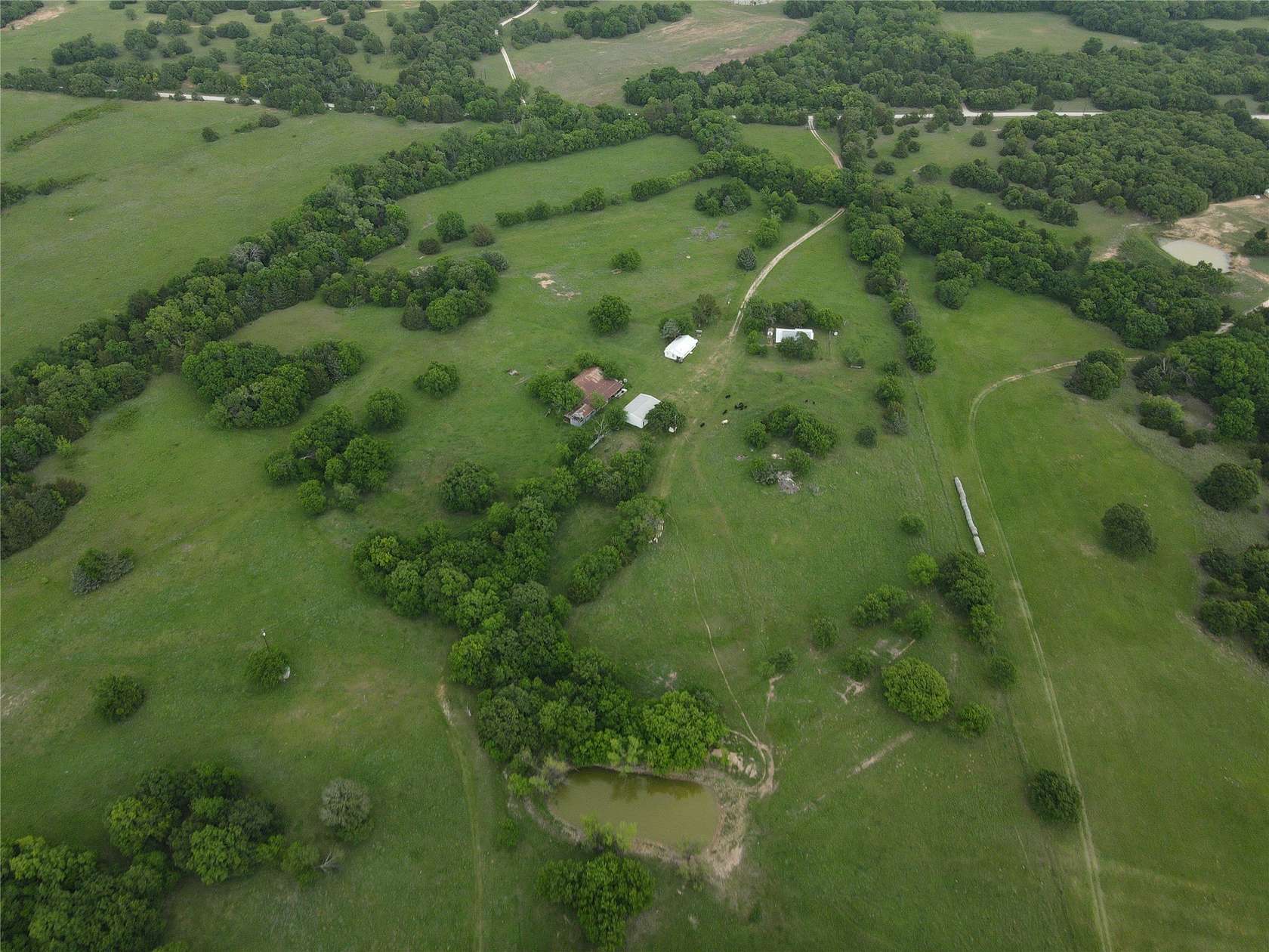 160 Acres of Land with Home for Sale in Bowie, Texas