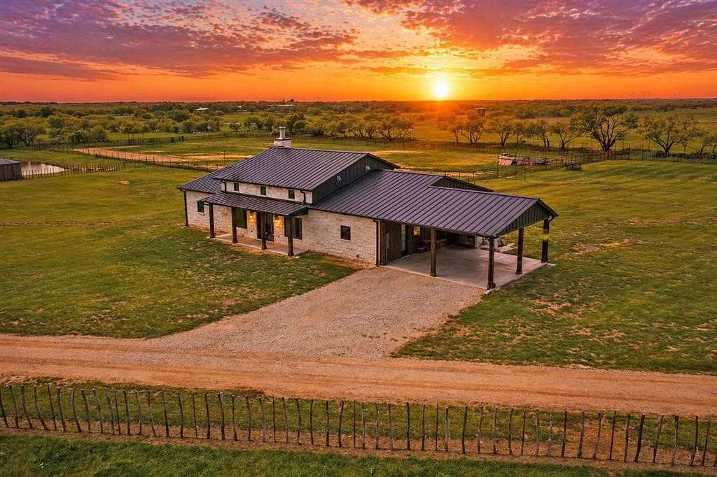 21.4 Acres of Agricultural Land with Home for Sale in Jacksboro, Texas