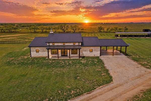 22.4 Acres of Agricultural Land with Home for Sale in Jacksboro, Texas