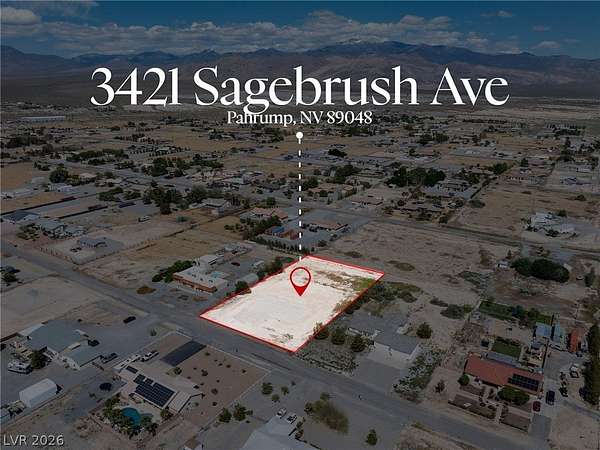 1.1 Acres of Residential Land for Sale in Pahrump, Nevada
