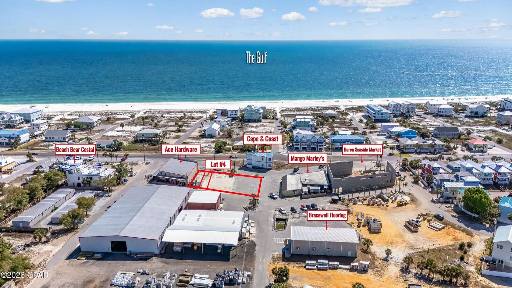 0.06 Acres of Commercial Land for Sale in Mexico Beach, Florida