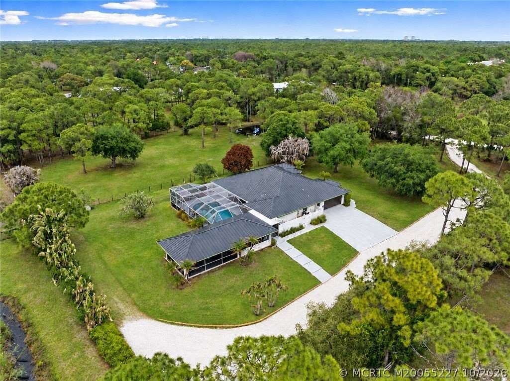 5 Acres of Land with Home for Sale in Port St. Lucie, Florida