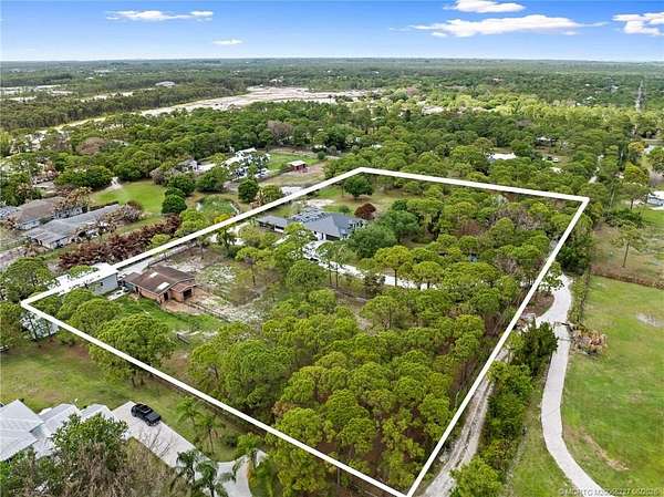 5 Acres of Land with Home for Sale in Port St. Lucie, Florida