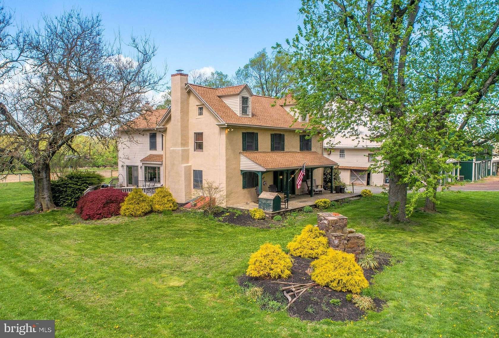 12.9 Acres of Land with Home for Sale in Perkasie, Pennsylvania