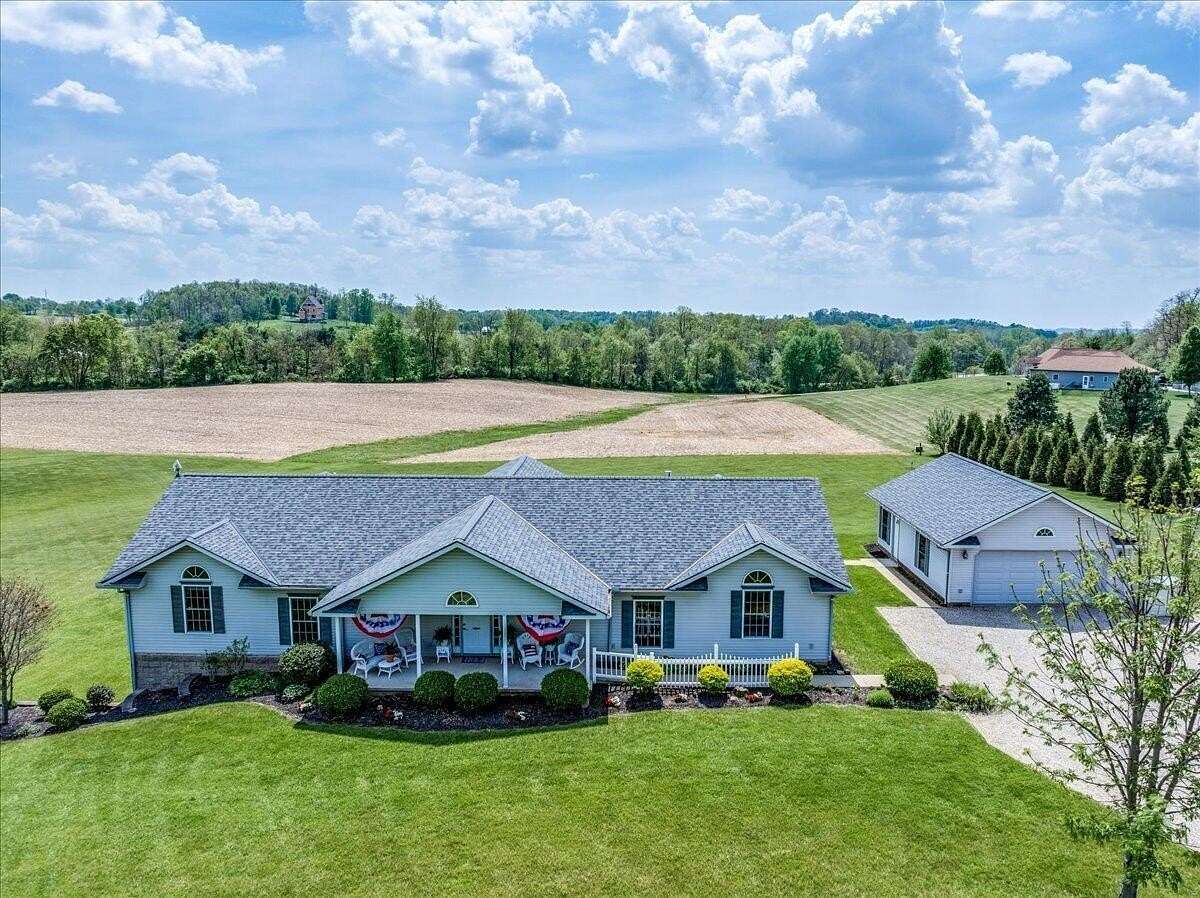 6.8 Acres of Land with Home for Sale in Lancaster, Ohio