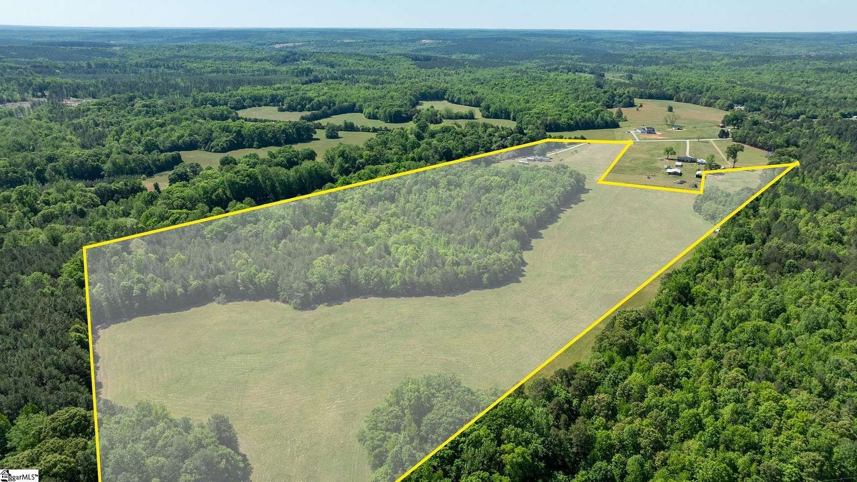 56.5 Acres of Recreational Land for Sale in Gaffney, South Carolina