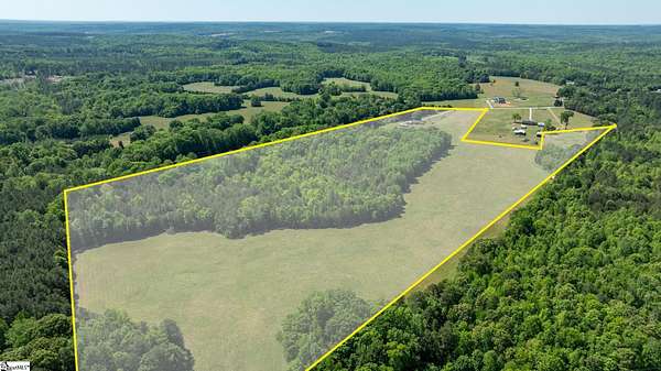 56.5 Acres of Recreational Land for Sale in Gaffney, South Carolina