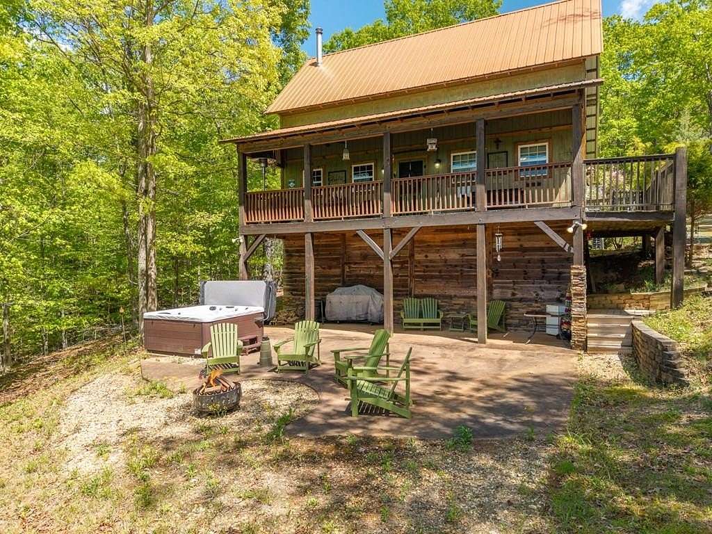 5.49 Acres of Land with Home for Sale in Mineral Bluff, Georgia