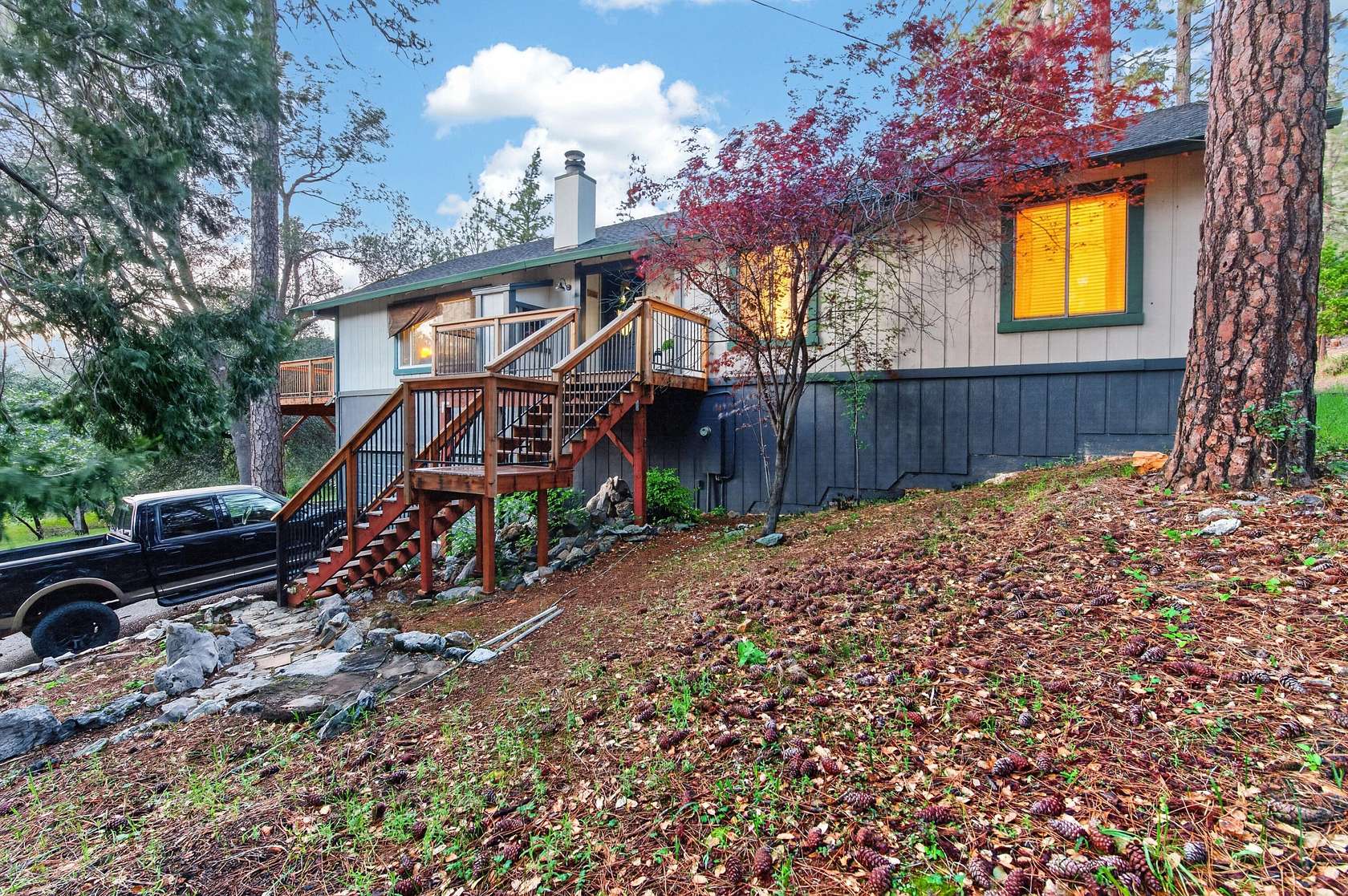 2.5 Acres of Land with Home for Sale in Redding, California