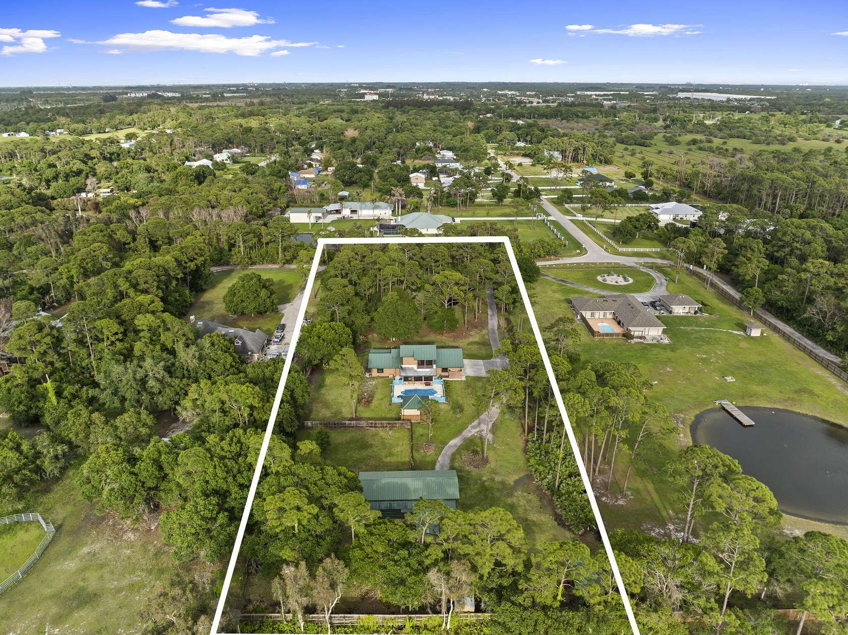 2 Acres of Land with Home for Sale in Fort Pierce, Florida