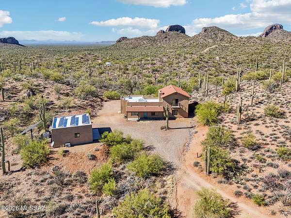 10 Acres of Land with Home for Sale in Marana, Arizona