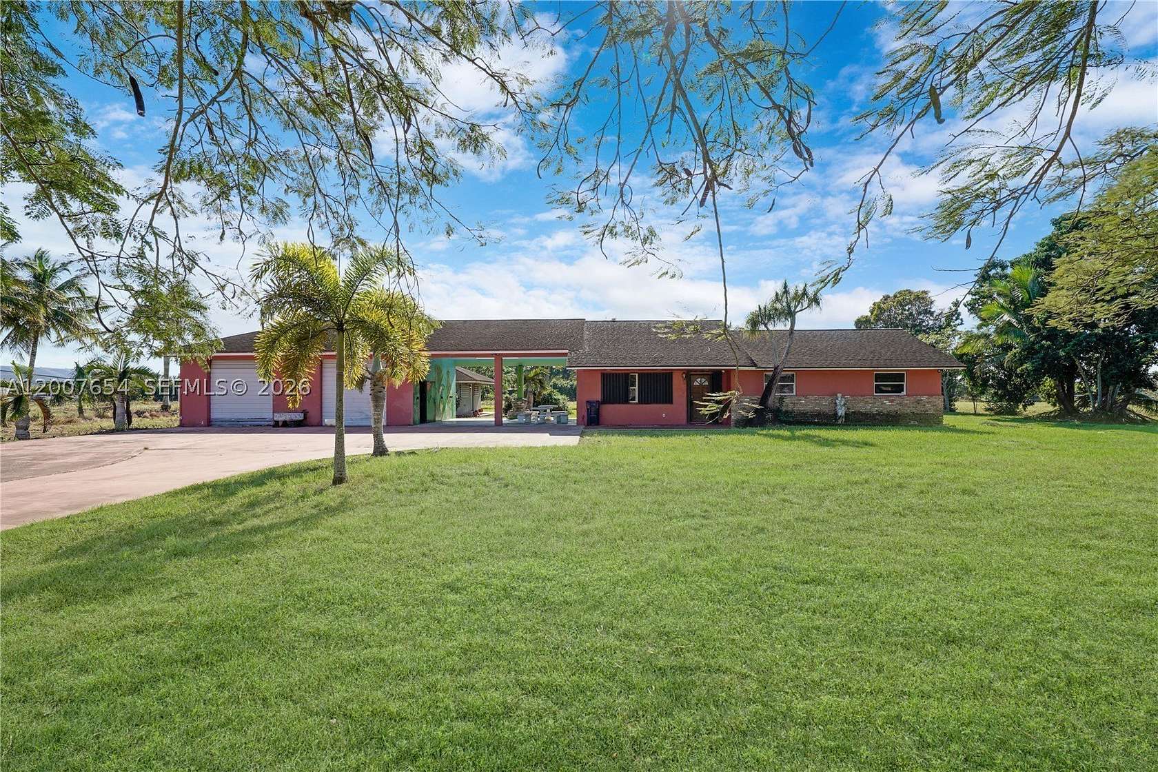 6.53 Acres of Land with Home for Sale in Miami, Florida