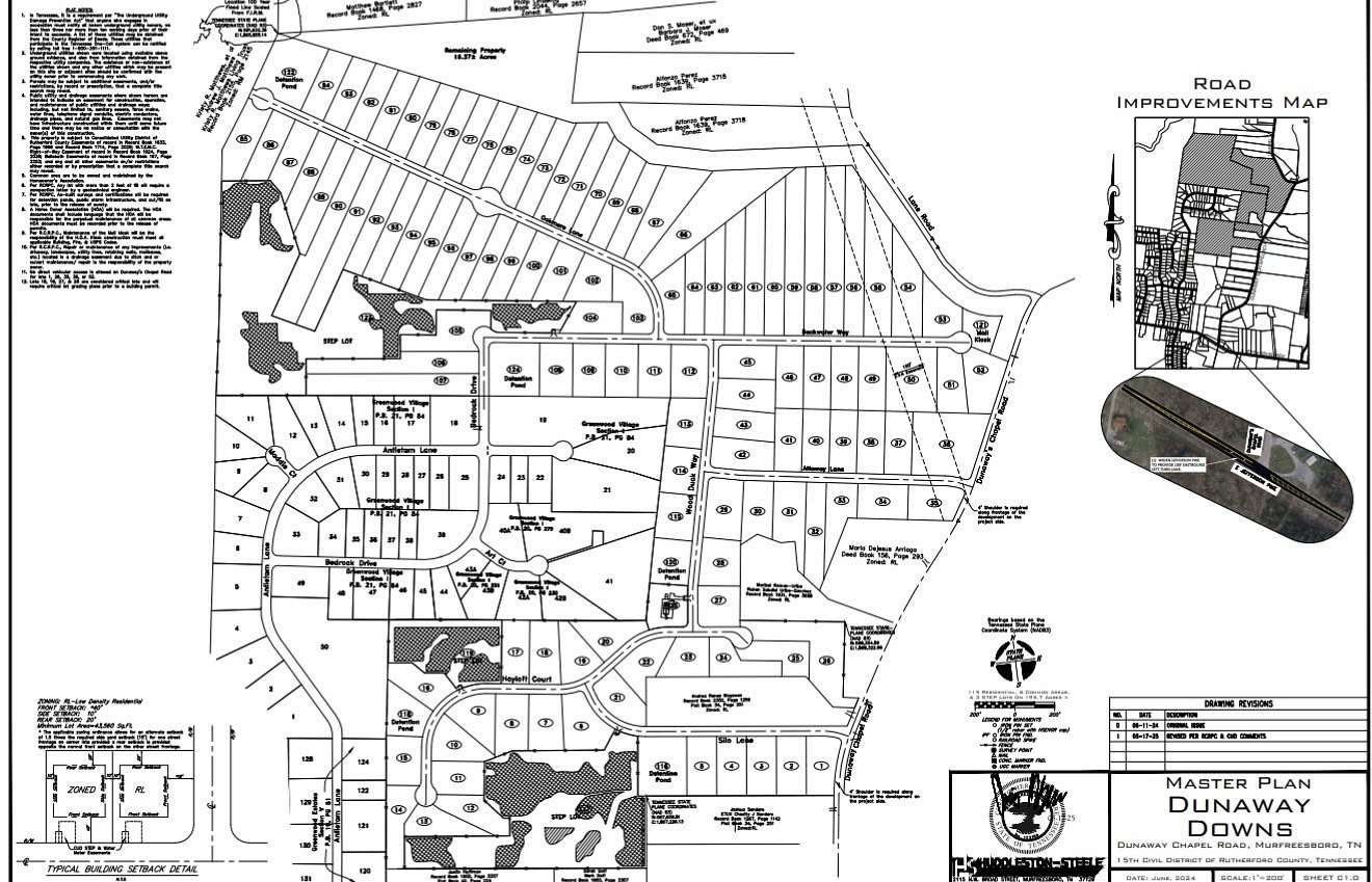 196 Acres of Land for Sale in Lascassas, Tennessee