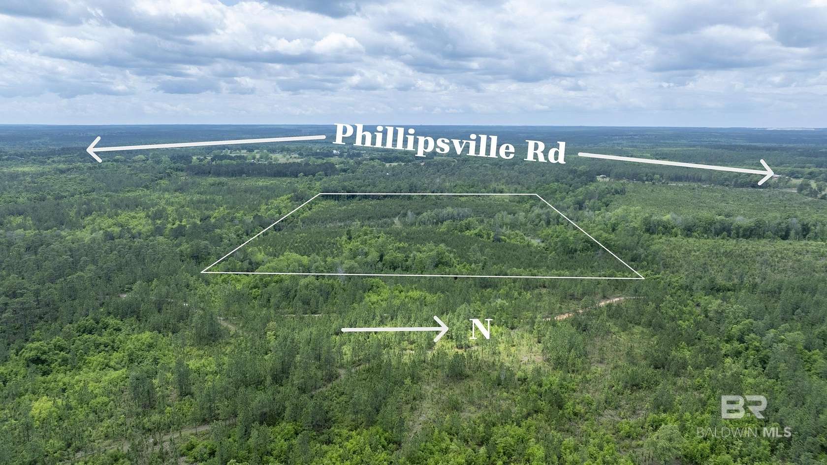 40 Acres of Land for Sale in Bay Minette, Alabama