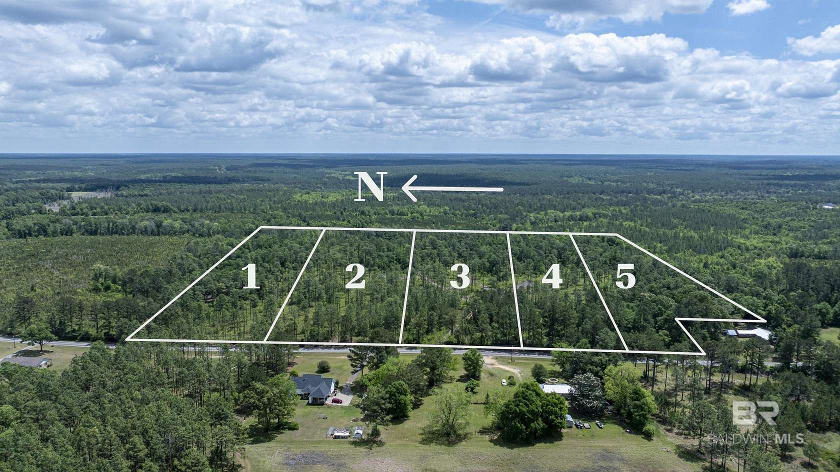 7.57 Acres of Residential Land for Sale in Bay Minette, Alabama