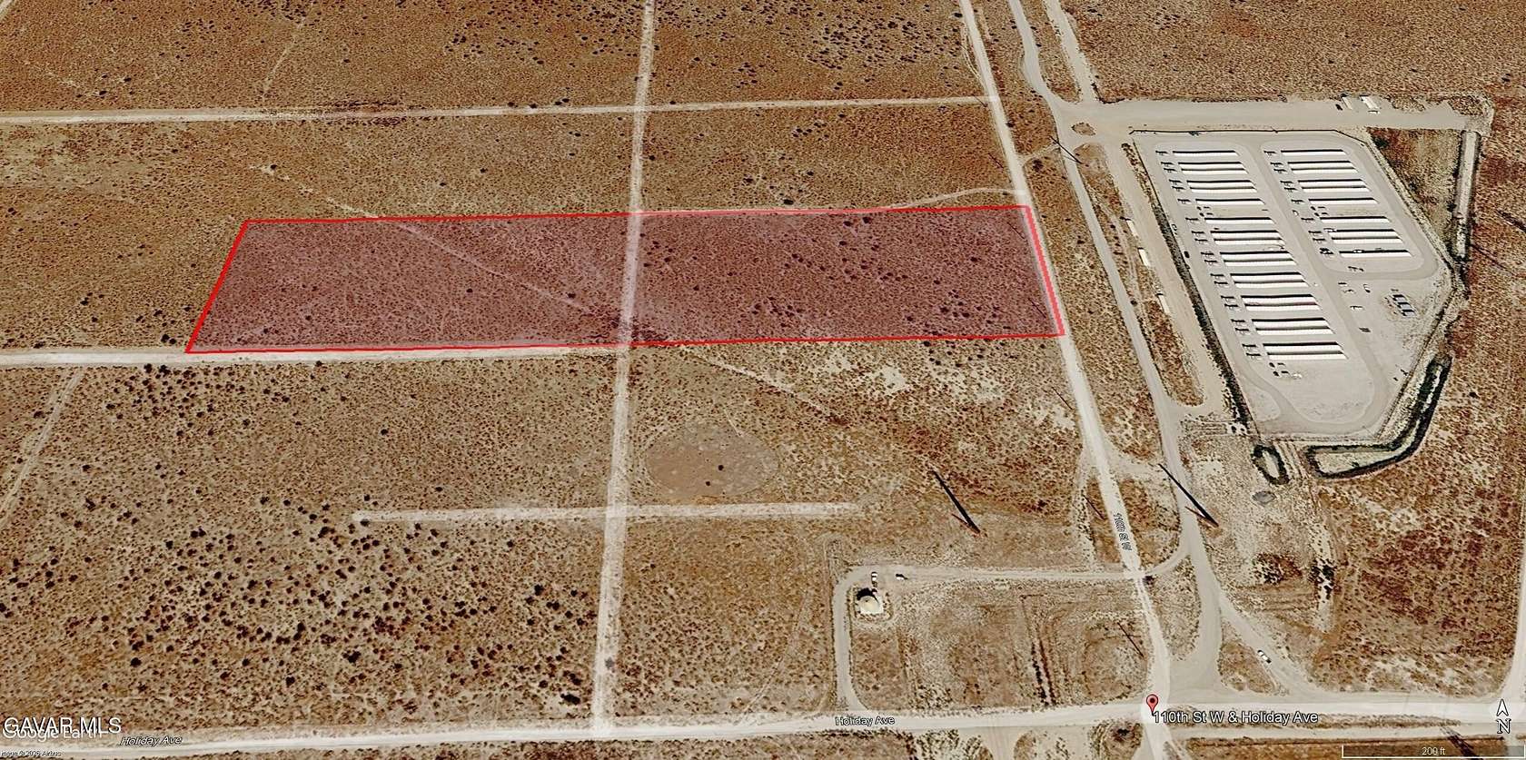10 Acres of Land for Sale in Rosamond, California