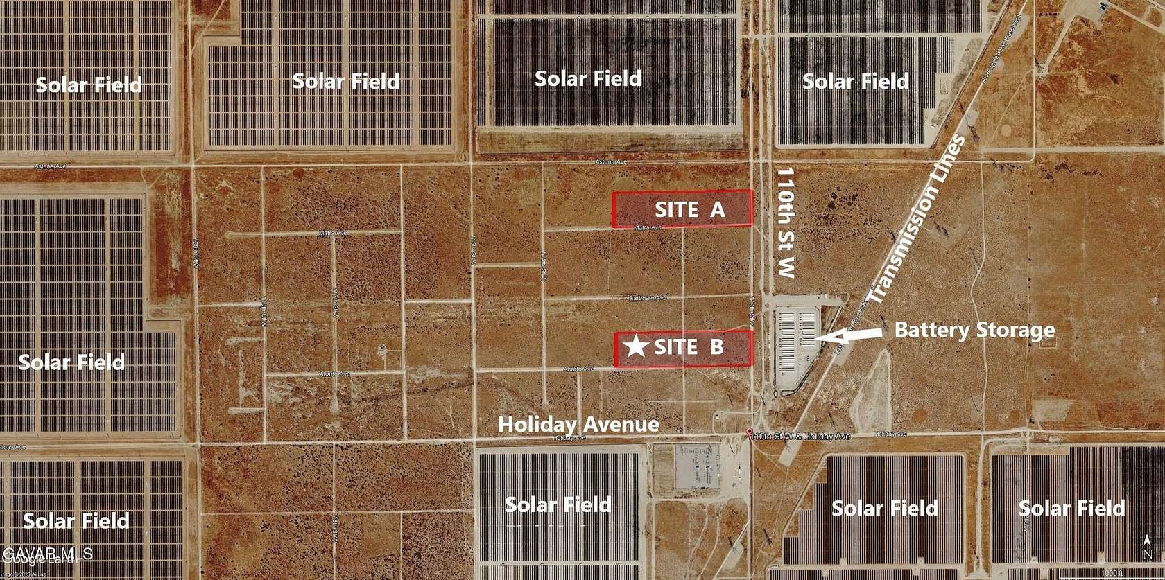 10 Acres of Land for Sale in Rosamond, California