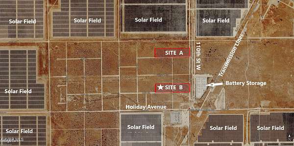 10 Acres of Land for Sale in Rosamond, California