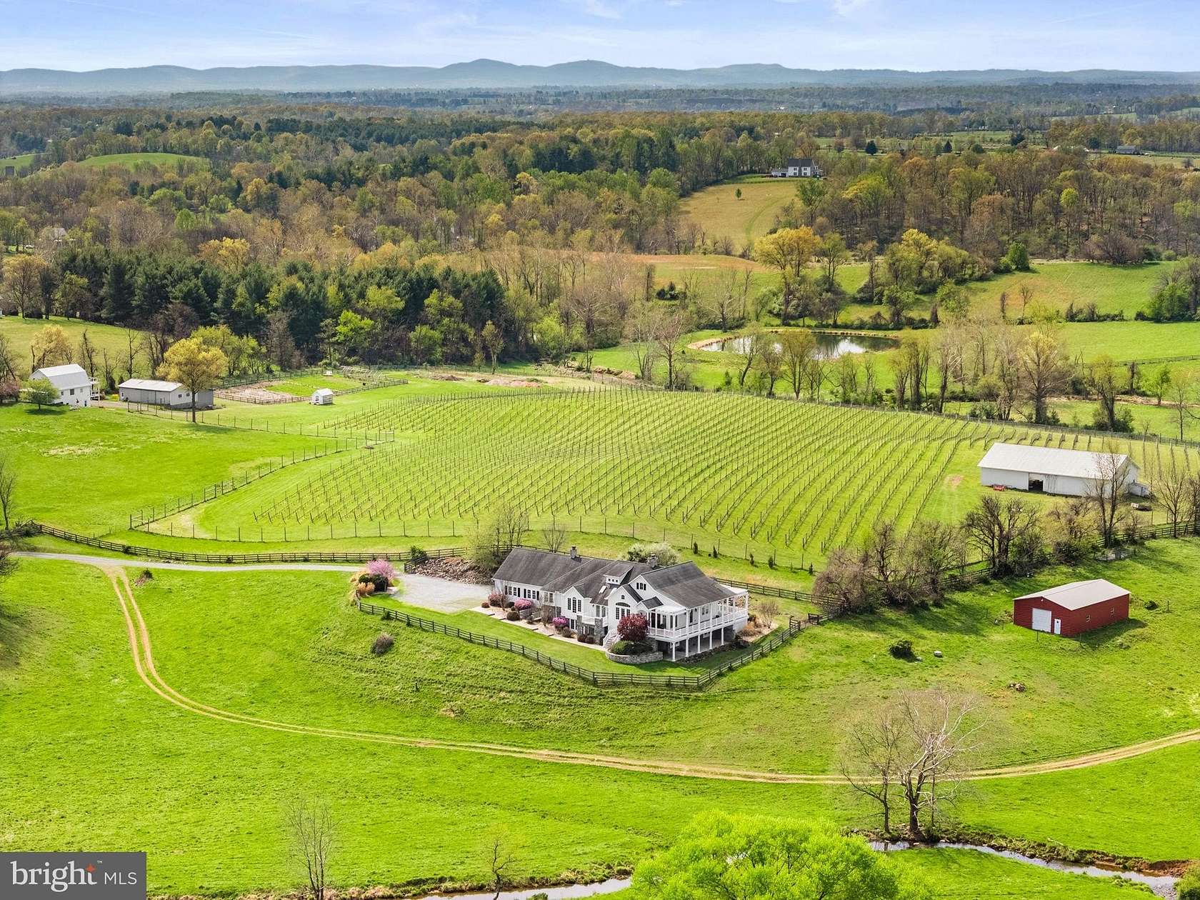 14 Acres of Land with Home for Sale in Round Hill, Virginia