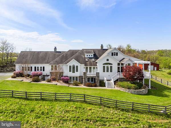 14 Acres of Land with Home for Sale in Round Hill, Virginia