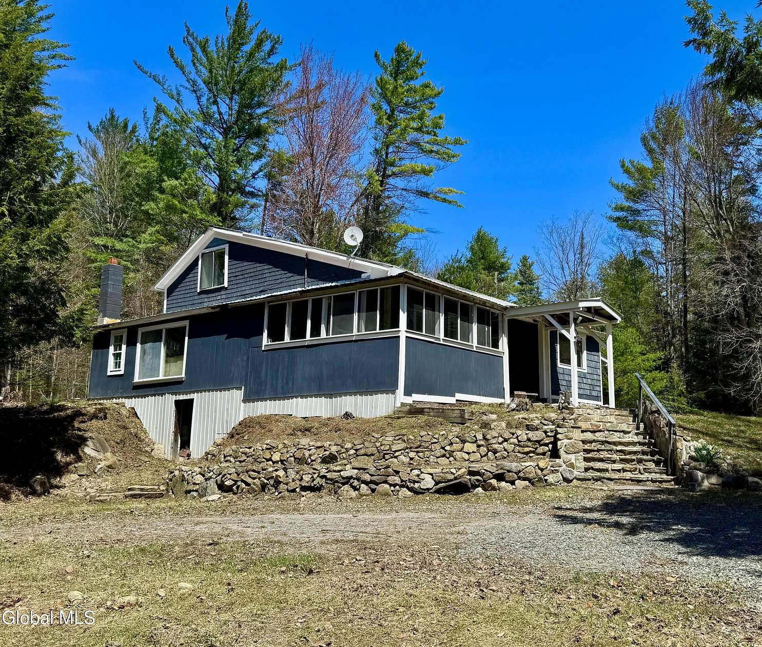 8.65 Acres of Land with Home for Sale in Hadley, New York