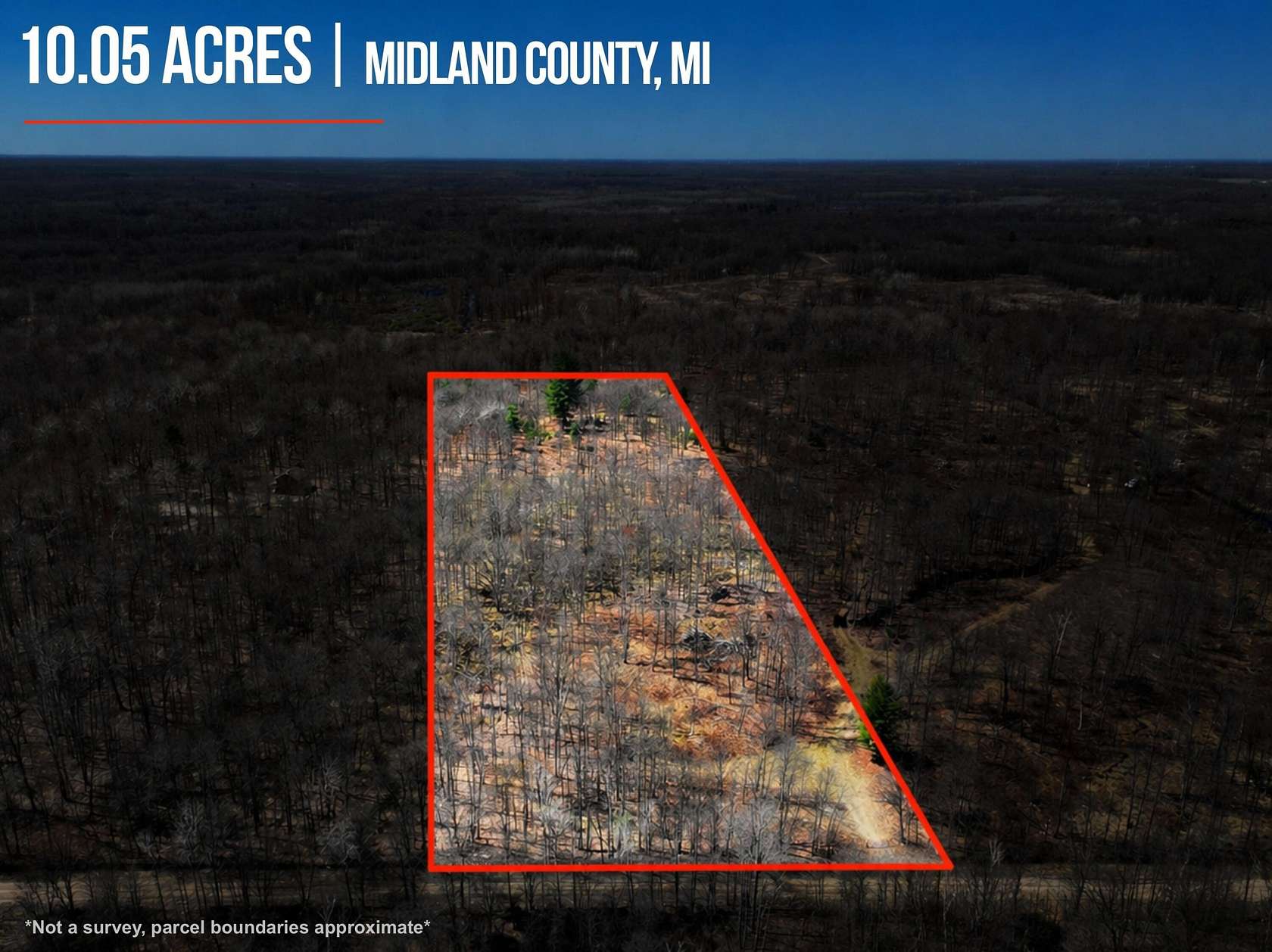 10 Acres of Recreational Land for Sale in Coleman, Michigan