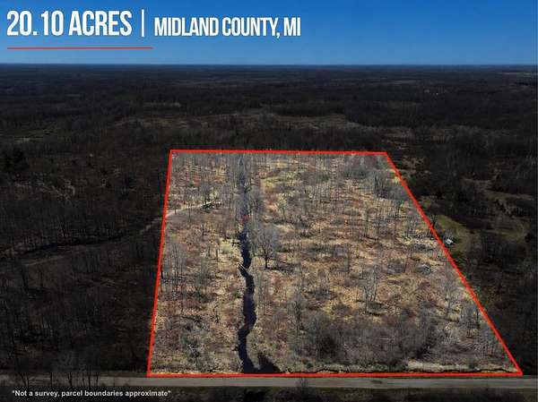 20.1 Acres of Recreational Land for Sale in Coleman, Michigan