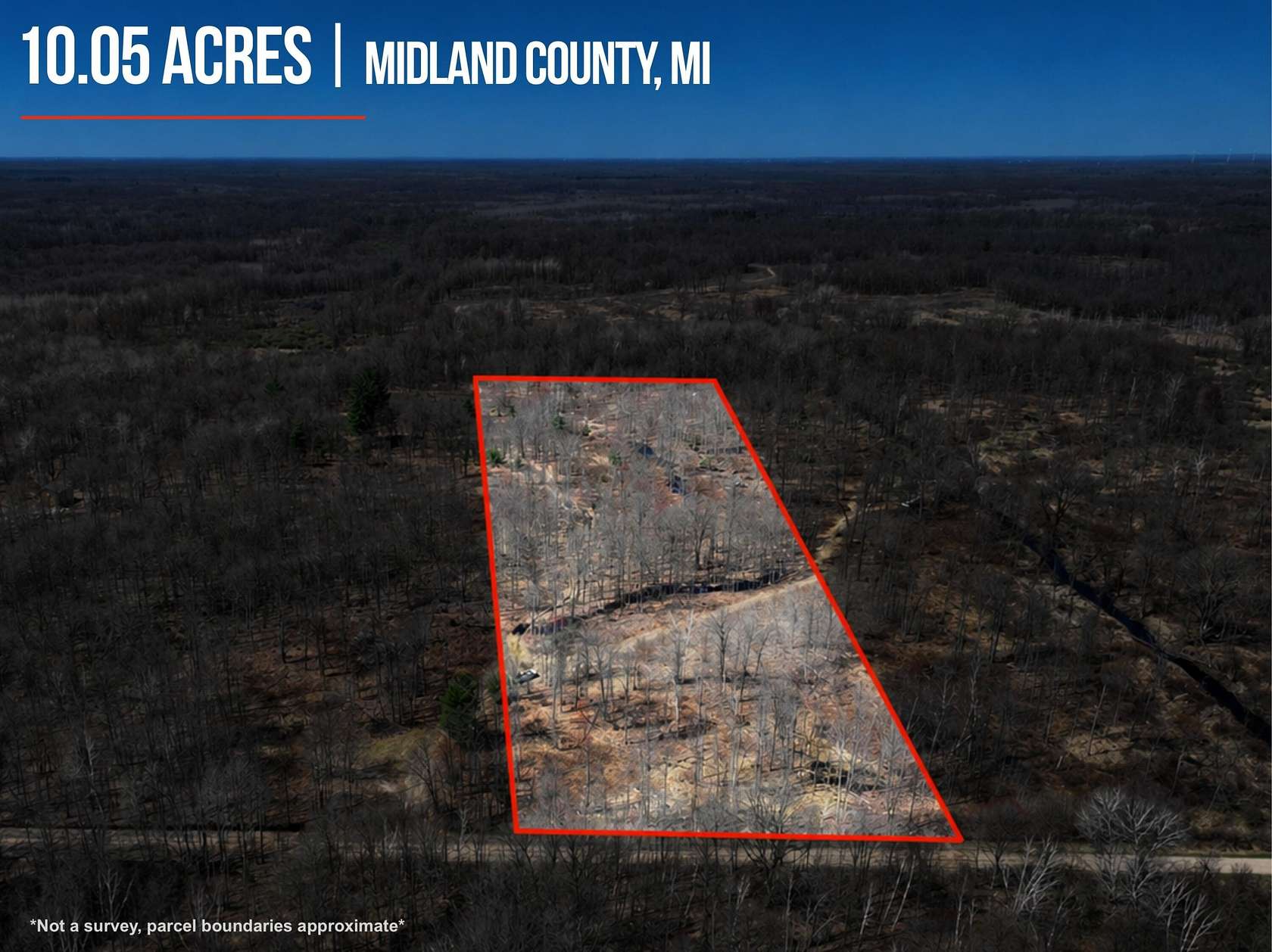 10 Acres of Recreational Land for Sale in Coleman, Michigan
