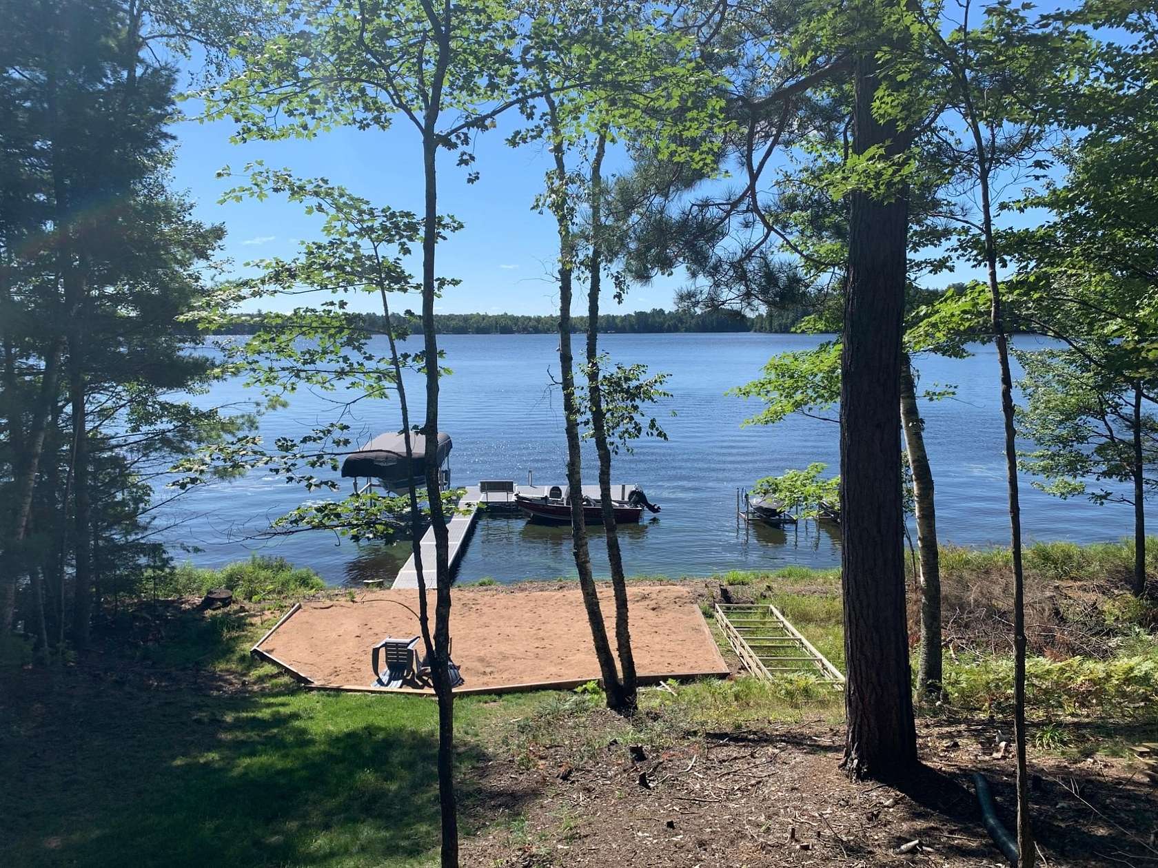 6 Acres of Land with Home for Sale in Sugar Camp, Wisconsin