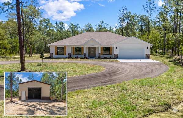 2 Acres of Land with Home for Sale in Ocala, Florida