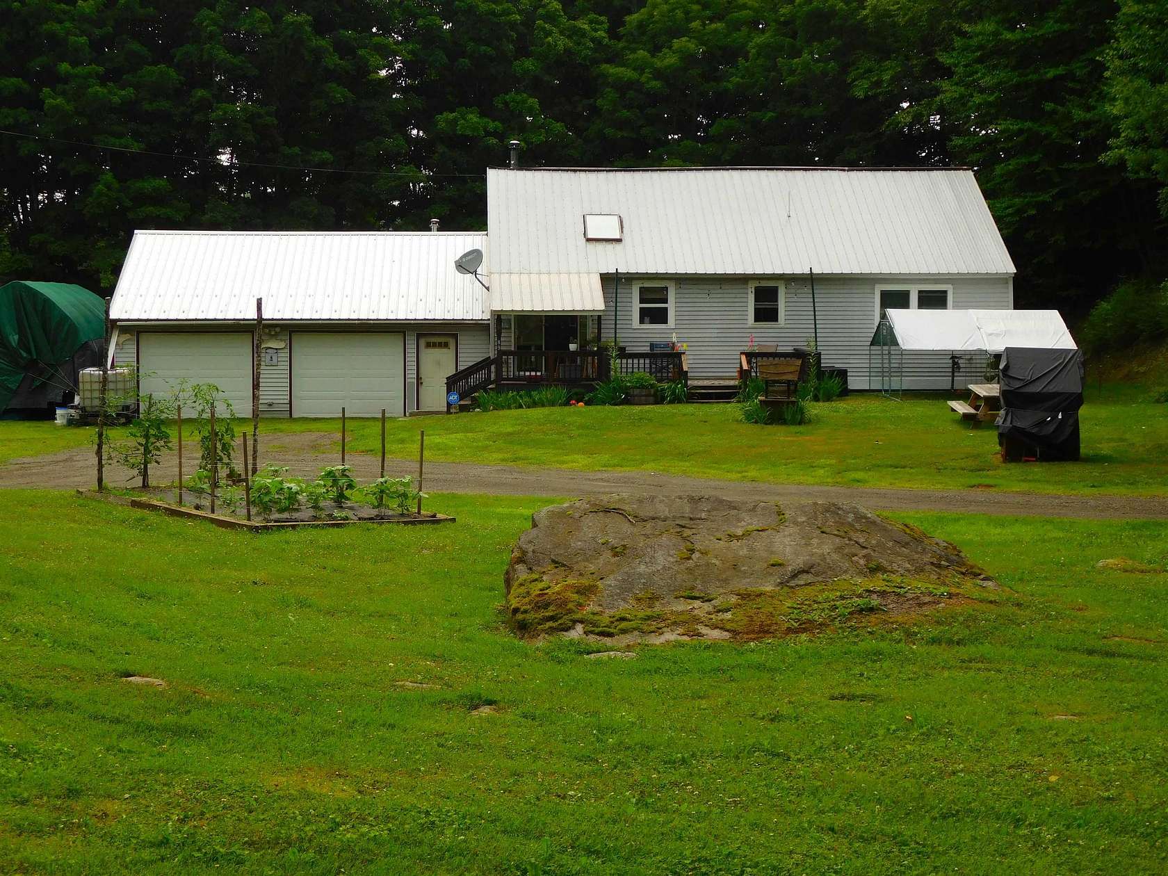 5 Acres of Land with Home for Sale in Stewartstown, New Hampshire